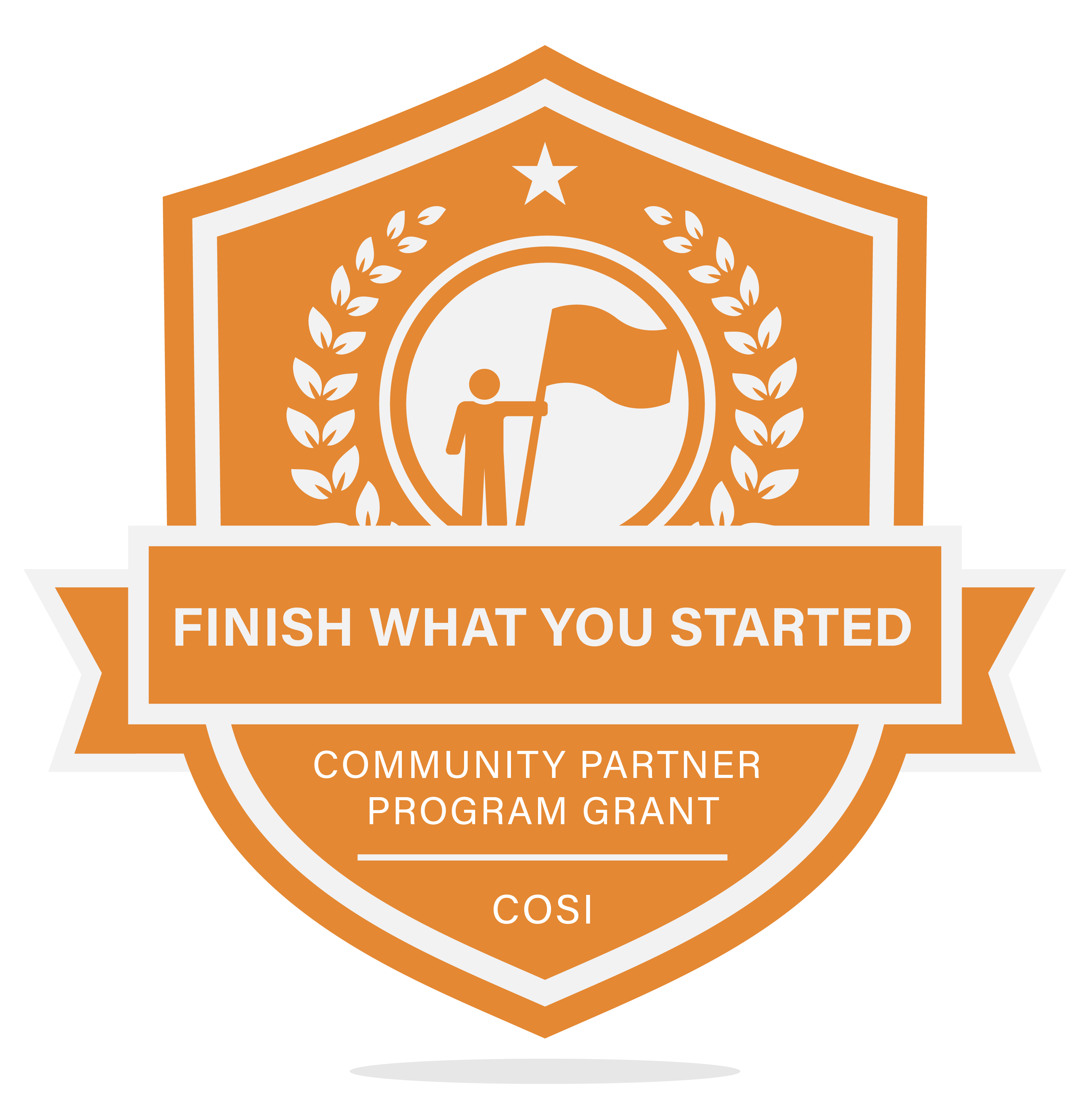 Finish What You Started Official Badge