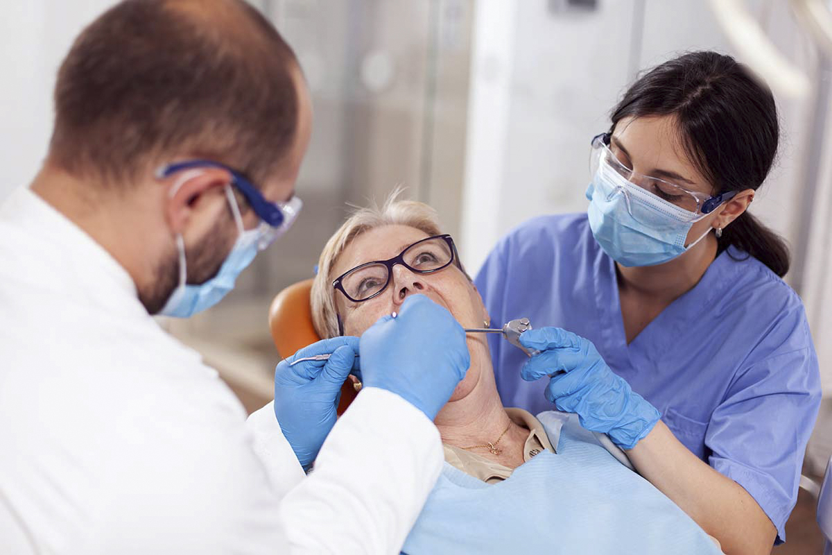 A Dental Assistant