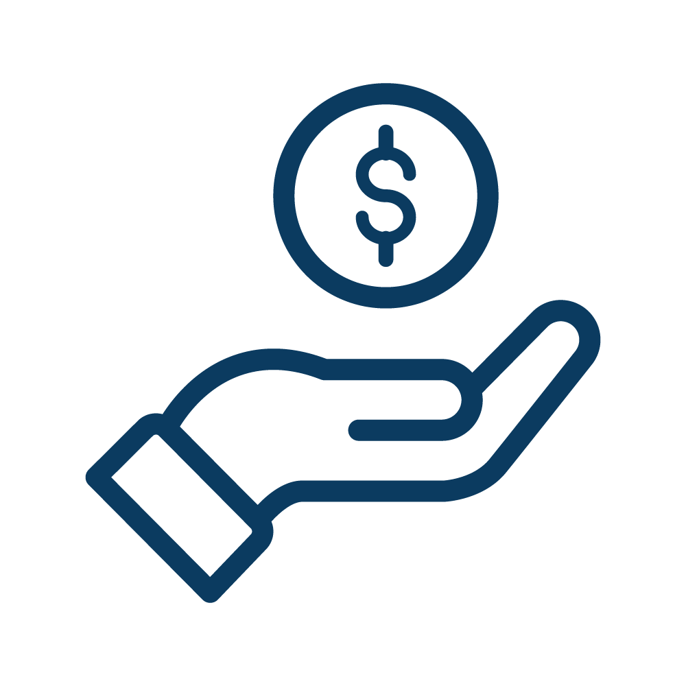 Dollar sign icon