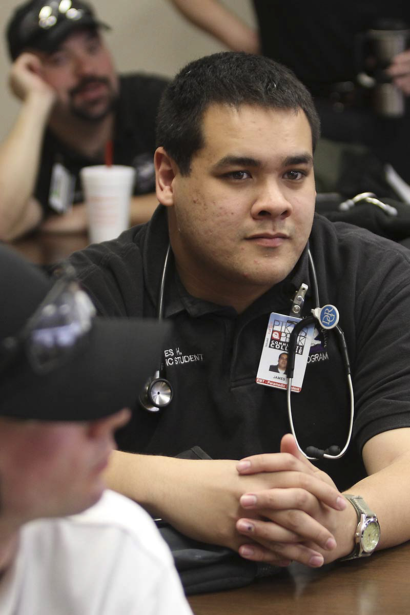 ems student in class