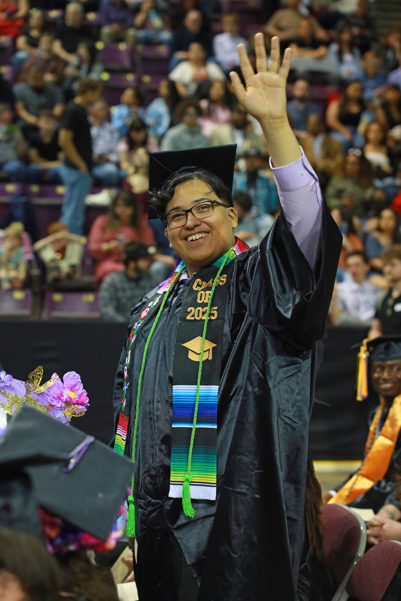 ppsc student during commencement ceremony