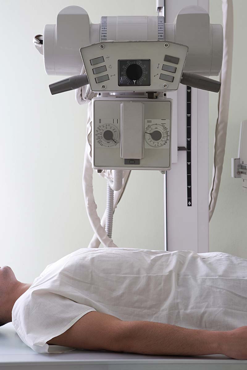 Student Training x-ray machine