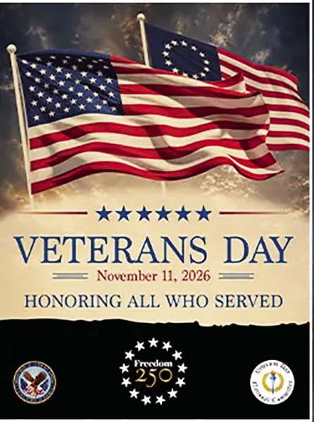 2026 veterans day poster